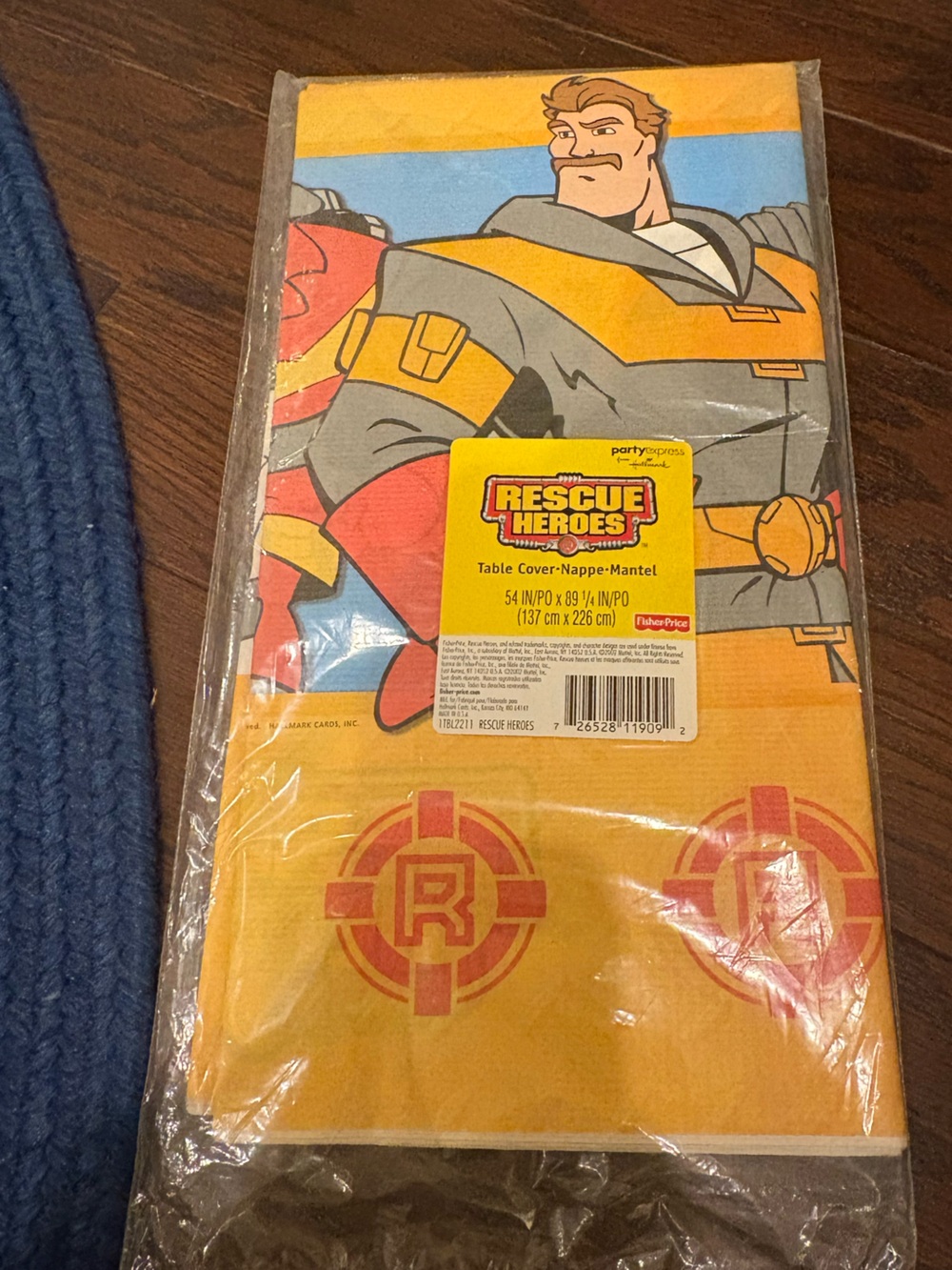 Brand New Fisher Price Rescue Heroes Table Cloth